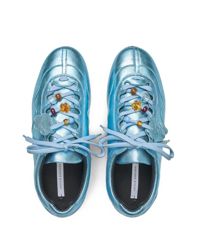 세실리에 반센 [해외직구] 세실리에 반센 Blaise bead embellished sneakers 12317312057608 TP725751255 착용컷
