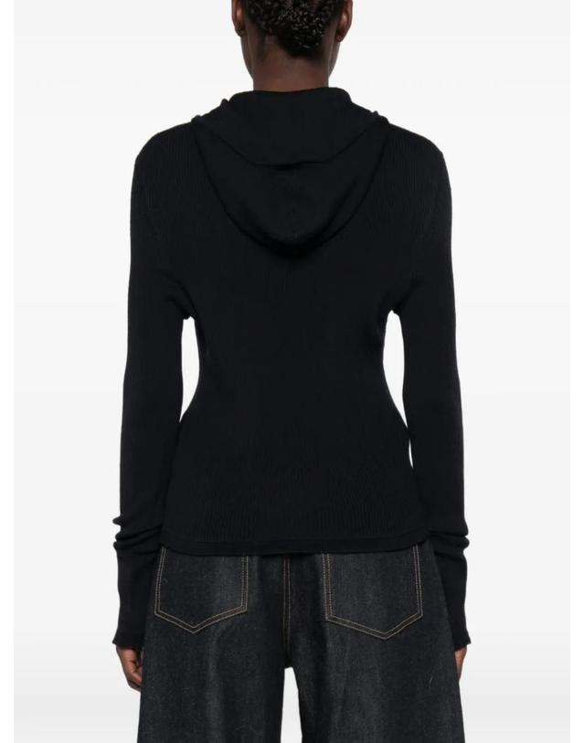 세실리에 반센 [해외직구] 26 FW 세실리에 반센 half zip ribbed knit sweater 26KNI50002 TP459995178 착용컷