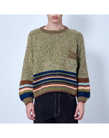 [해외직구] 26 FW 스토리 엠에프지 Mountain Fern Bulb 니트 스웨터 SAW26KNIBLJCOTOLS
