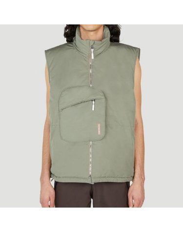 [해외직구] 26 FW 세인트 우드 Insulated 포켓 프론트 패치 하이넥 질렛 SW01503 Sage