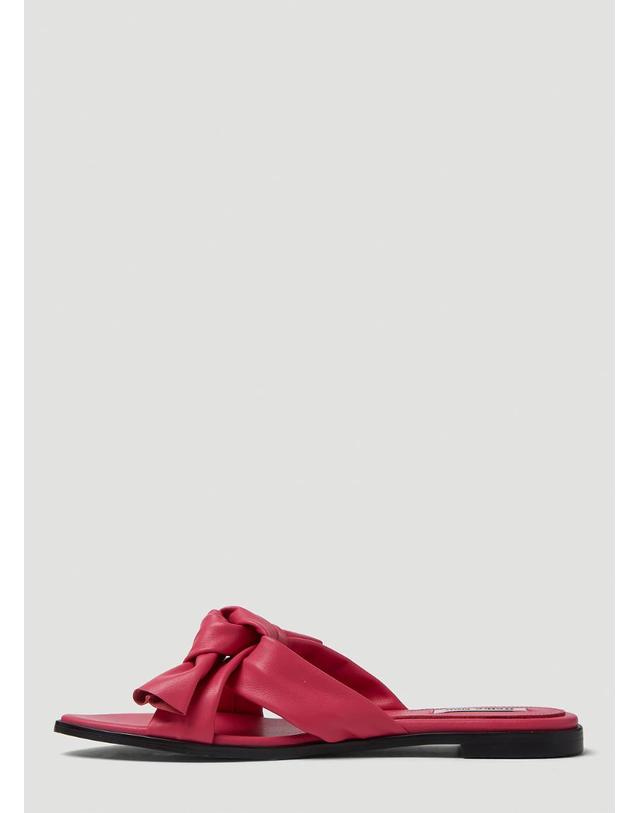 레이크넨 [해외직구] 26 FW Reike Nen 여성 Cross Knotted Flat Sandals rkn0249003pin 착용컷