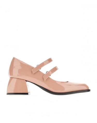 [해외직구] 23FW 노달레토 Antiqued 핑크 레더 Bulla Bacara 펌프스 NO1179112BLUSHPATENT TP580047464
