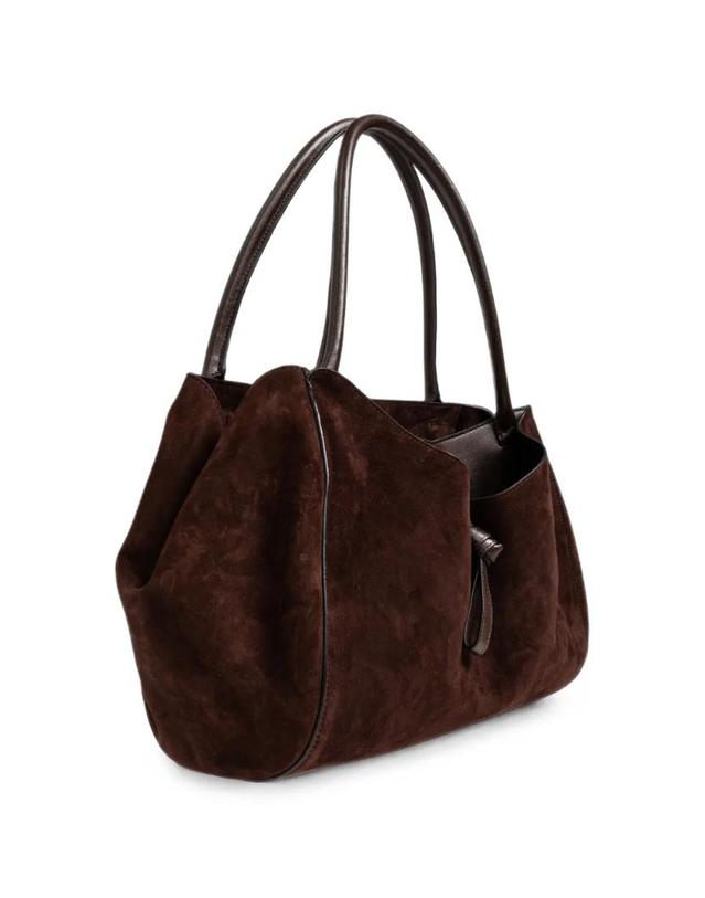 누스 [해외직구] 26 FW NEOUS 사지타 스웨이드 토트 백 00082B23A23SAGITTASUEDELEATHER TP457760026 착용컷