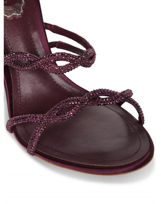 르네 카비올라 [해외직구] 26FW 르네카오빌라 Tall slender 힐 크리스탈 디테일 Prestigious amethyst 컬러 R001Y434C12542105 TP582139416 착용컷