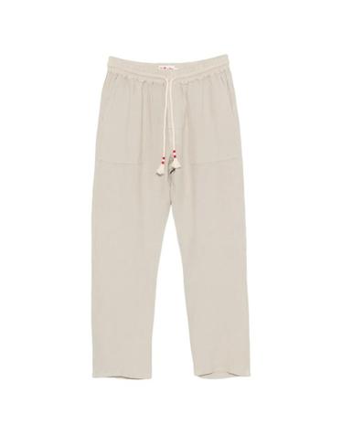 [해외직구] 26 FW 엠씨투세인트바스 드로스트링 웨이스트 리넨 팬츠 CAA0001 TP454379673
