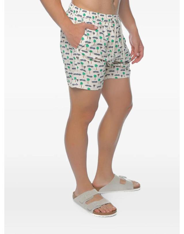 엠씨투 세인트바스 [해외직구] 26 FW 엠씨투세인트바스 Lighting Micro swim shorts with Popeye all over print LIG0003 TP455025625 착용컷