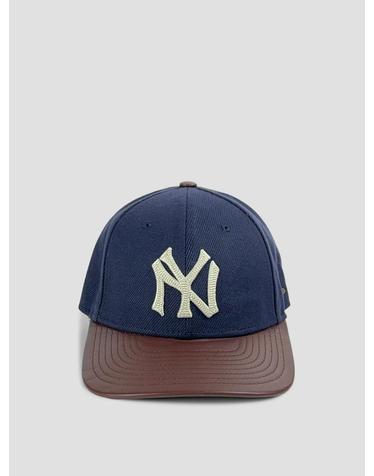[해외직구] 26FW 뉴 ERA Yankees MLB 레더 Visor 9FORTY 캡 60915888201 TP582125094