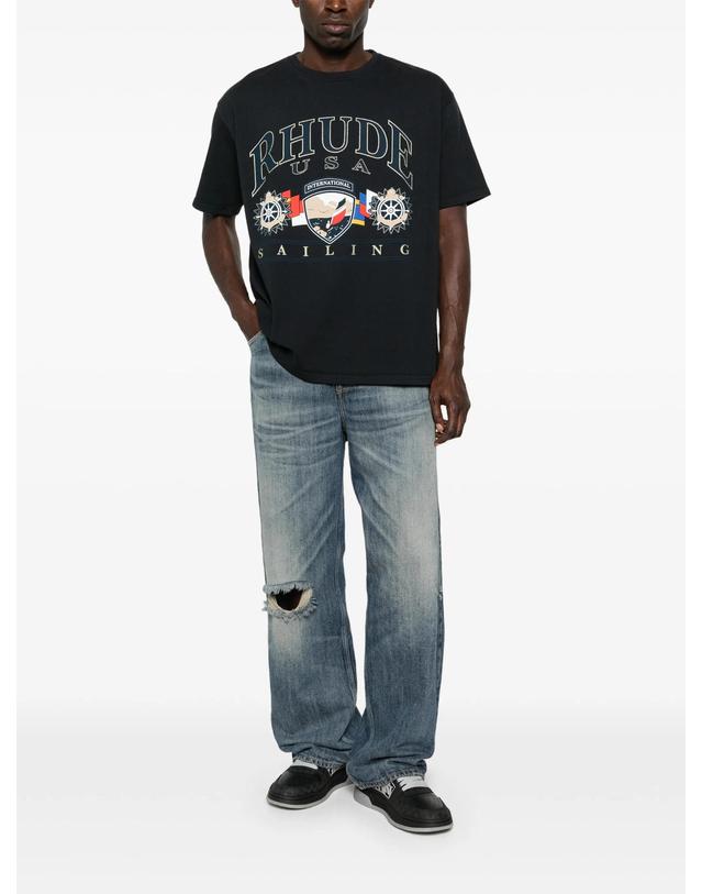 루드 [해외직구] 루드 Sailing Icon T shirt 10656010666248 TP722903267 착용컷