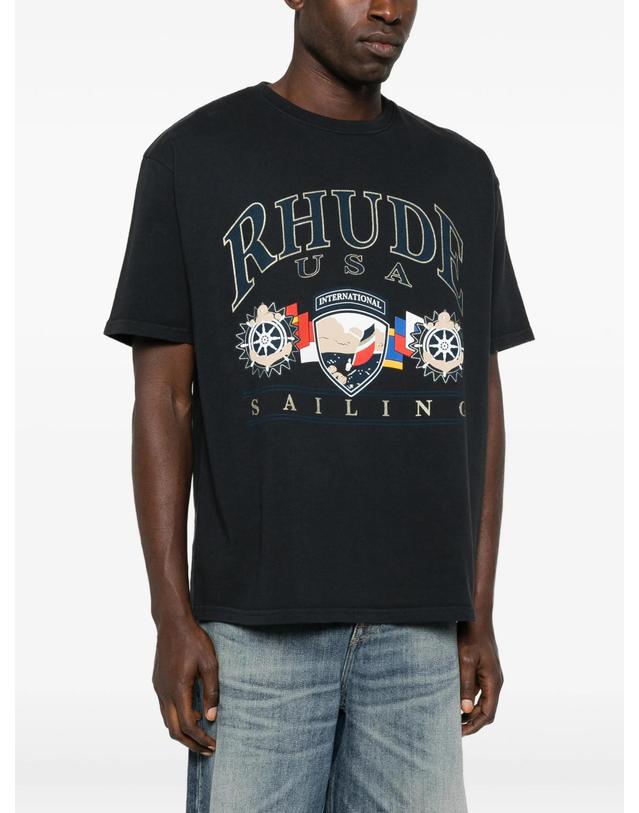 루드 [해외직구] 루드 Sailing Icon T shirt 10656010666248 TP722903267 착용컷
