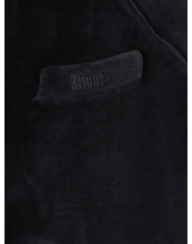 루드 [해외직구] 26 FW 루드 벨벳 이펙트 래글런 소매 스웨트셔츠 RHFW26JA0135580 TP459141984 착용컷