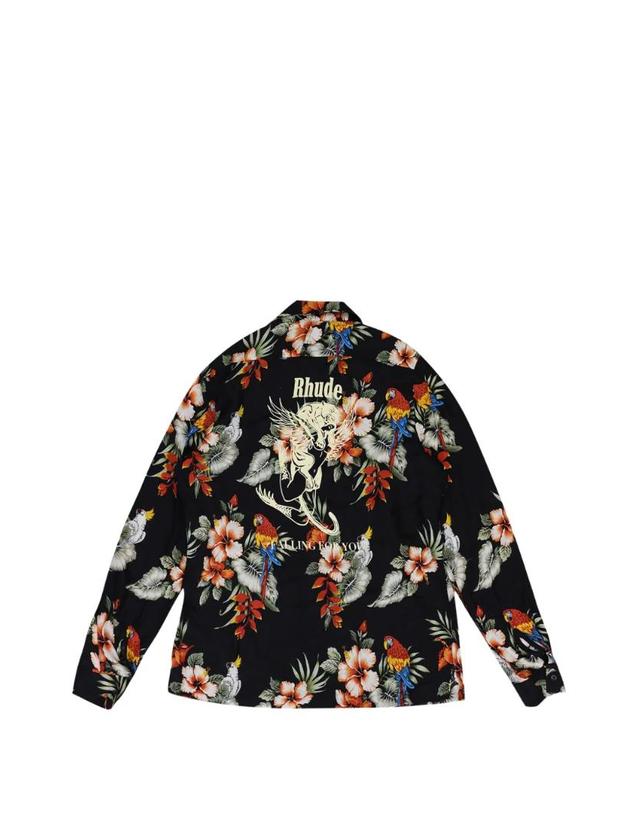 루드 [해외직구] 26 FW 루드 플로럴 프린트 버튼 업 셔츠 RHDMTPS0191MULT TP460057840 착용컷