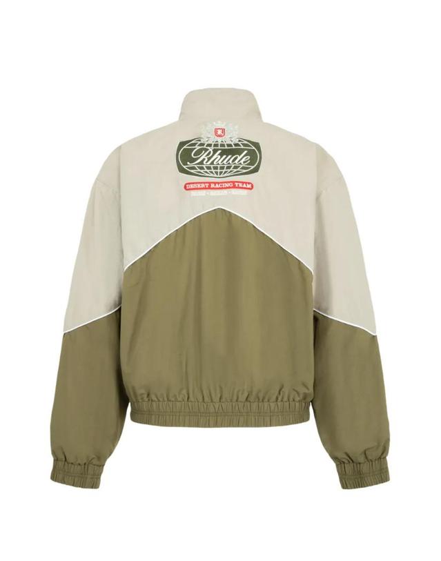 루드 [해외직구] 26 FW 루드 데저트 레이싱 로고 패치 재킷 RHFW26JA01494 TP460037750 착용컷