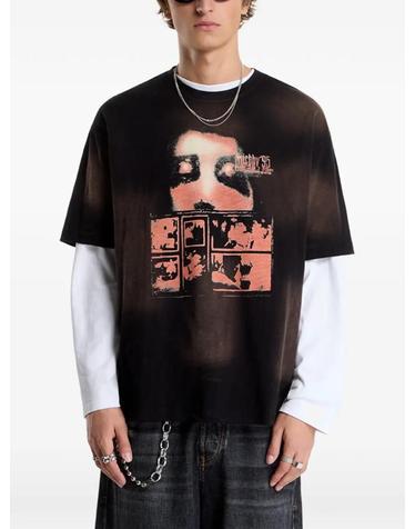 [해외직구] 26 FW MISBHV 7 30 Pm Lakefront graphic print washed T shirt 261U126 TP458939076