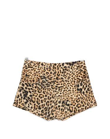 [해외직구] Norma Kamali high waist jeans shorts 12237190955272 TP724665017