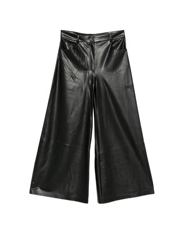 [해외직구] Norma Kamali oversized faux leather jeans 12296552513800 TP725707431