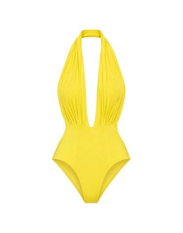 노르마카말리 [해외직구] 26 FW Norma Kamali 원더우먼 홀터넥 주름 바디수트 KK226XPLU72888 TP460100903