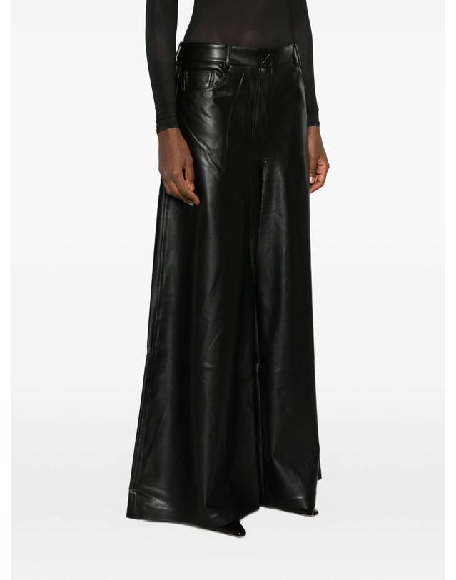 노르마카말리 [해외직구] Norma Kamali oversized faux leather jeans 12296552513800 TP725707431 착용컷