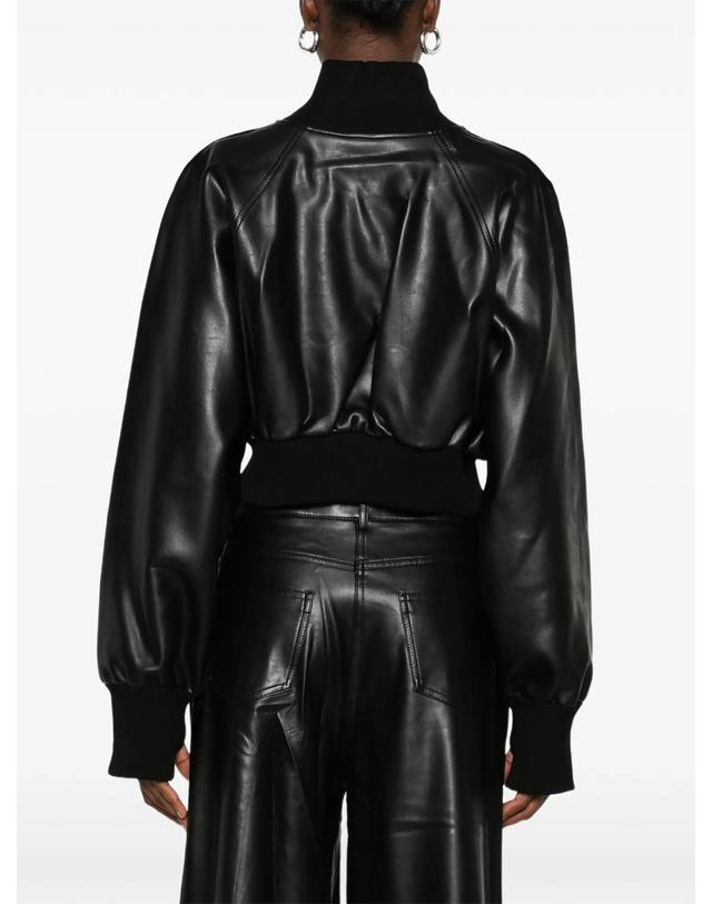 노르마카말리 [해외직구] Norma Kamali oversized cropped bomber jacket 12296553267464 TP725708082 착용컷