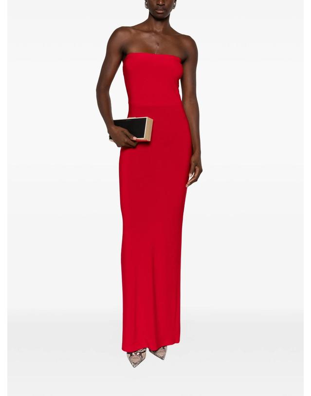노르마카말리 [해외직구] Norma Kamali strapless maxi dress 12296553038088 TP725716779 착용컷