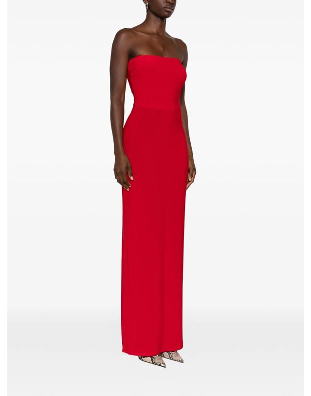 노르마카말리 [해외직구] Norma Kamali strapless maxi dress 12296553038088 TP725716779 착용컷