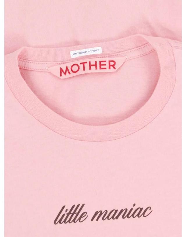 마더 [해외직구] 26 FW MOTHER 박시 구디 구디 슬로건 프린트 티셔츠 8231315T1NIA TP458938493 착용컷