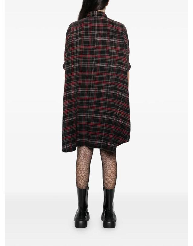 알13 [해외직구] 26 FW R13 plaid oversized mini shirtdress R13WR019R933B TP459133090 착용컷