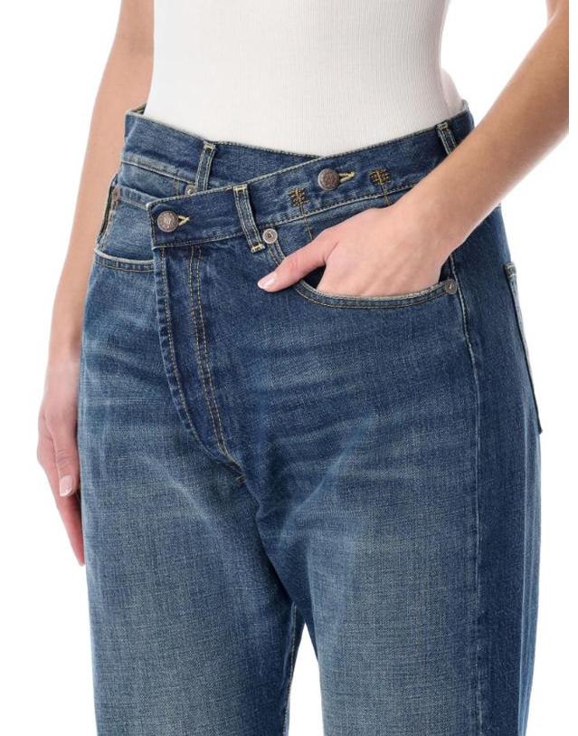 알13 [해외직구] 26SS R13 Crossover Jean 26PR13W2048D381CD381C TP580101842 착용컷
