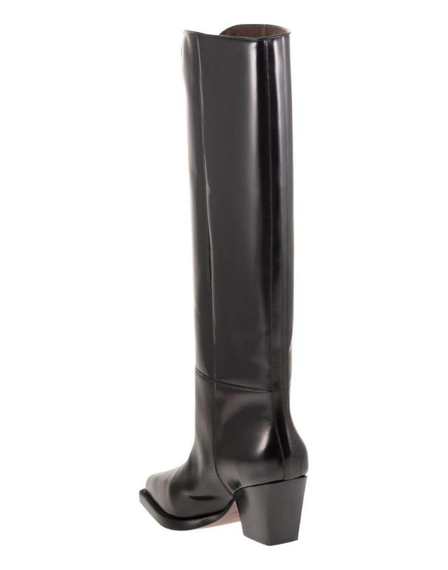 파리텍사스 [해외직구] 26FW 파리텍사스 JANE 부츠 60 카프 스킨 니 하이 부츠 PX2134XSZT1BLACK TP582210080 착용컷