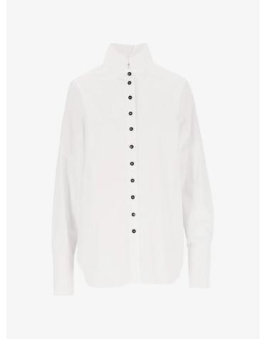 [해외직구] 26 FW 바레나 알비나 하이 넥 버튼다운 셔츠 CAD57912383 TP458756730