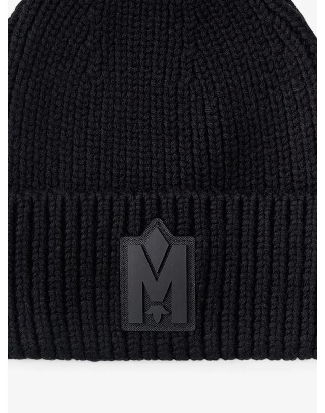 맥케이지 [해외직구] 26 FW Mackage 주드 MZ 로고 패치 비니 P002478 TP459207604 착용컷