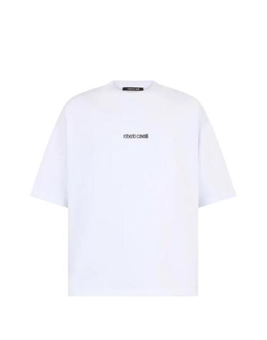 [해외직구] 26 FW 로베르토 카발리 로고 프린트 티셔츠 XNT62EJD060 TP456756936