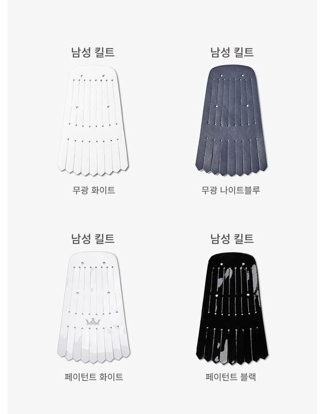 람다 골프 람다골프 람다골프 여성골프화 킬트 페이턴트 네이비 32968 착용컷