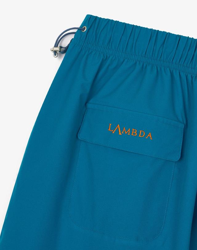 람다 골프 람다골프 람다골프 남성골프웨어 WATER PROOF 올-시즌 윈드 팬츠 스틸블루 62513 착용컷