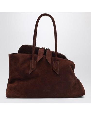[해외직구] 26SS 디아티코 Suede 레더, 미디움 핸드les, 오픈 디자인, 핸드 stitched 디테일  250WAH0005LBT007AA850 TP573996437