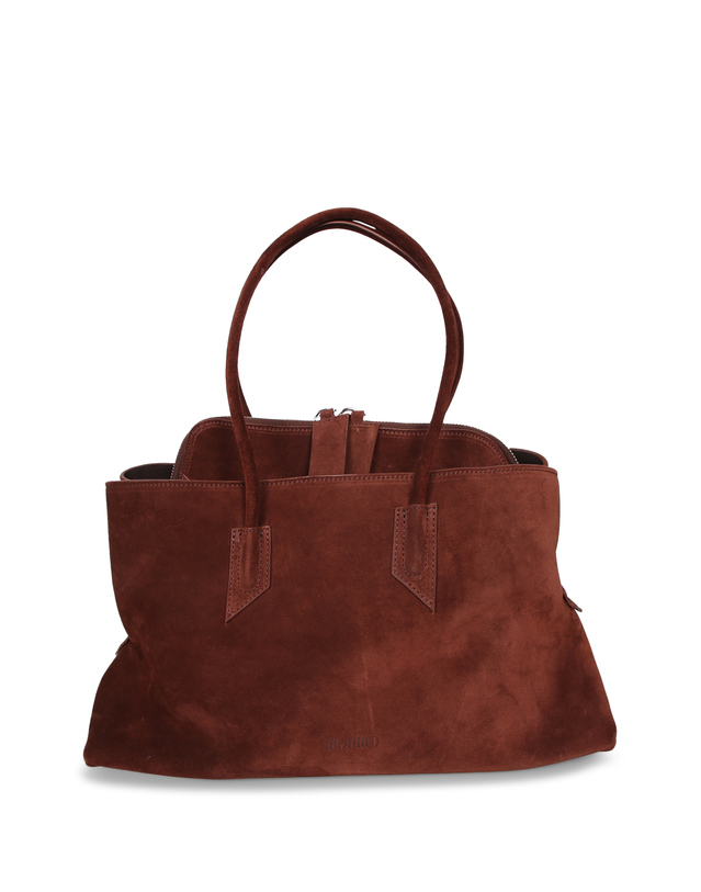 아티코 [해외직구] 26SS 디아티코 Suede 레더, 미디움 핸드les, 오픈 디자인, 핸드 stitched 디테일 250WAH0005LBT007AA850 TP573996437 착용컷