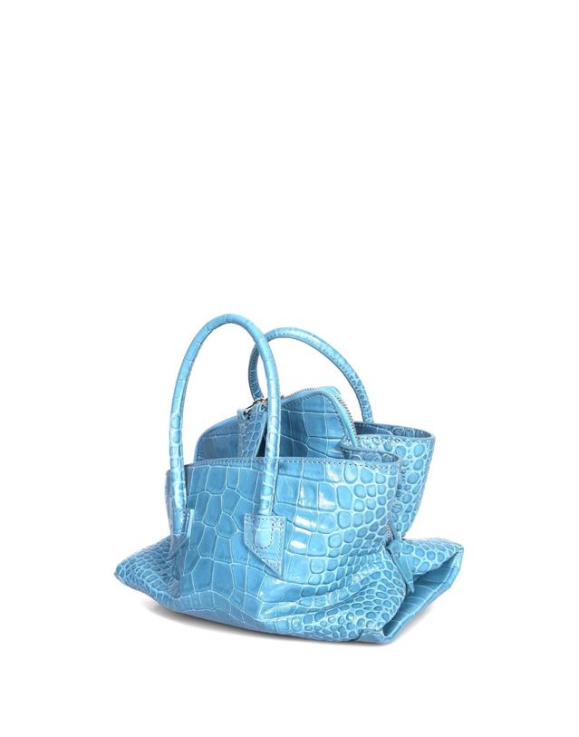 아티코 [해외직구] 26FW 디아티코 글로시 crocodile 이펙트 레더 탑 지퍼 클로저 H앤les 앤 스트랩 260WAH0006LBT155PR041 TP582337064 착용컷