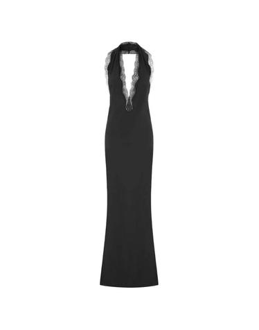 [해외직구] 26 FW 16 알링턴 말레나 레이스 트리밍 이브닝 드레스 G128SS2601SATINBLACK TP454250595