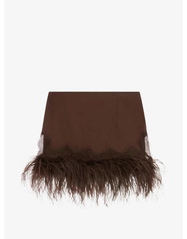 [해외직구] 26 FW 16 알링턴 젤미 미니 스커트 SMN212SS2601CHOCOLATE TP456773236