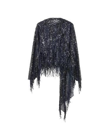 [해외직구] 26 FW 16 알링턴 오로 프린지 시퀸 탑 T480AW2602FRINGESEQUINBLACKNAVY TP459173874