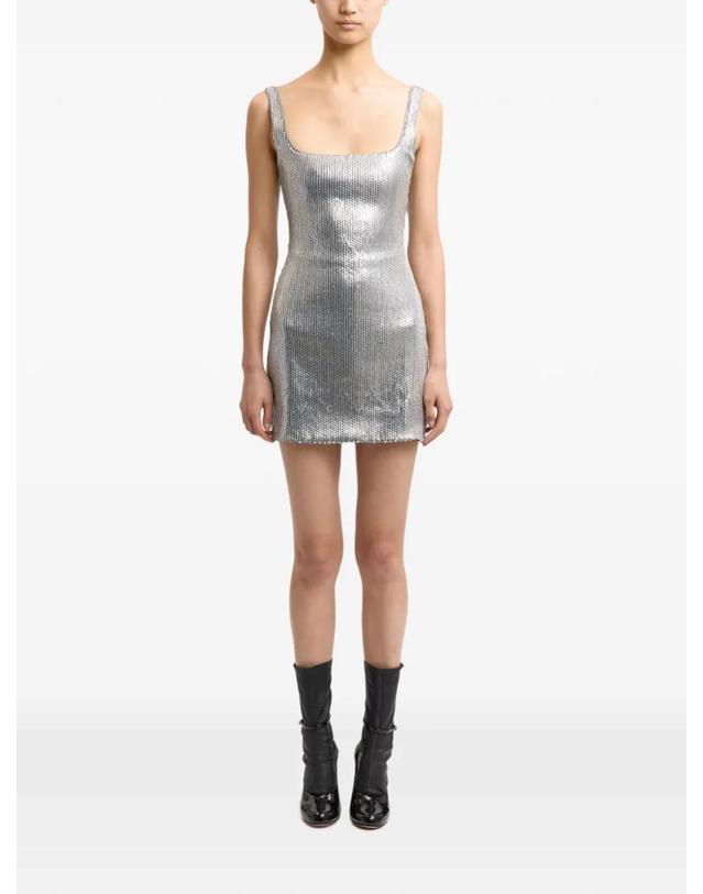 16 알링턴 [해외직구] 26 FW 16 알링턴 시올 시퀸 장식 미니 드레스 DMN560AW2602DIAMONDSEQUINSILVER TP459132427 착용컷