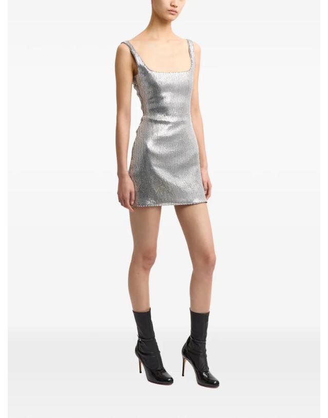 16 알링턴 [해외직구] 26 FW 16 알링턴 시올 시퀸 장식 미니 드레스 DMN560AW2602DIAMONDSEQUINSILVER TP459132427 착용컷