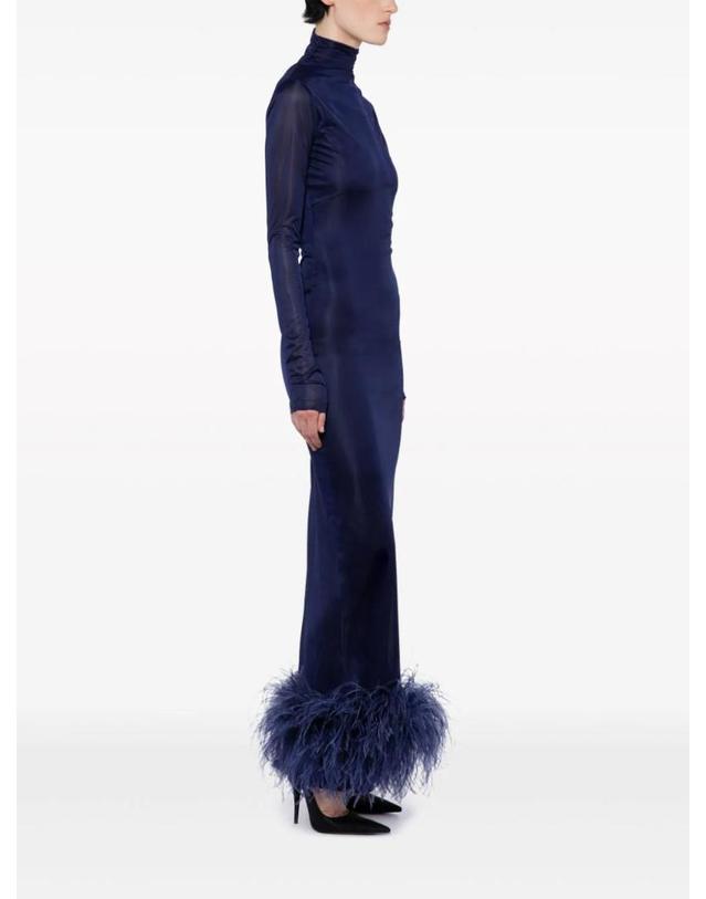 16 알링턴 [해외직구] 26 FW 16 알링턴 루나 페더 트리밍 이브닝 드레스 G029PS24FINK TP459297999 착용컷