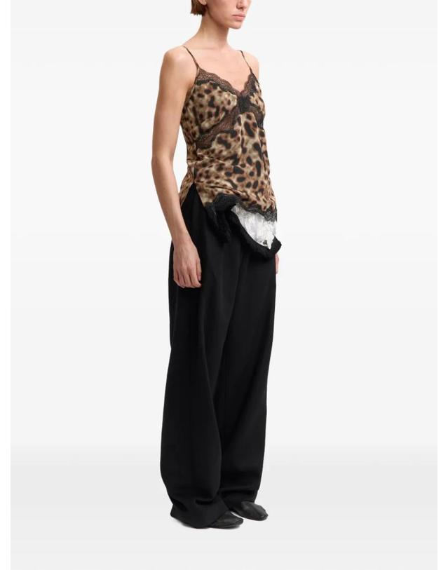 16 알링턴 [해외직구] 26 FW 16 알링턴 Clio lace trim leopard print top T444AW2601PRINTEDCHIFFONSPECKLE TP459119022 착용컷