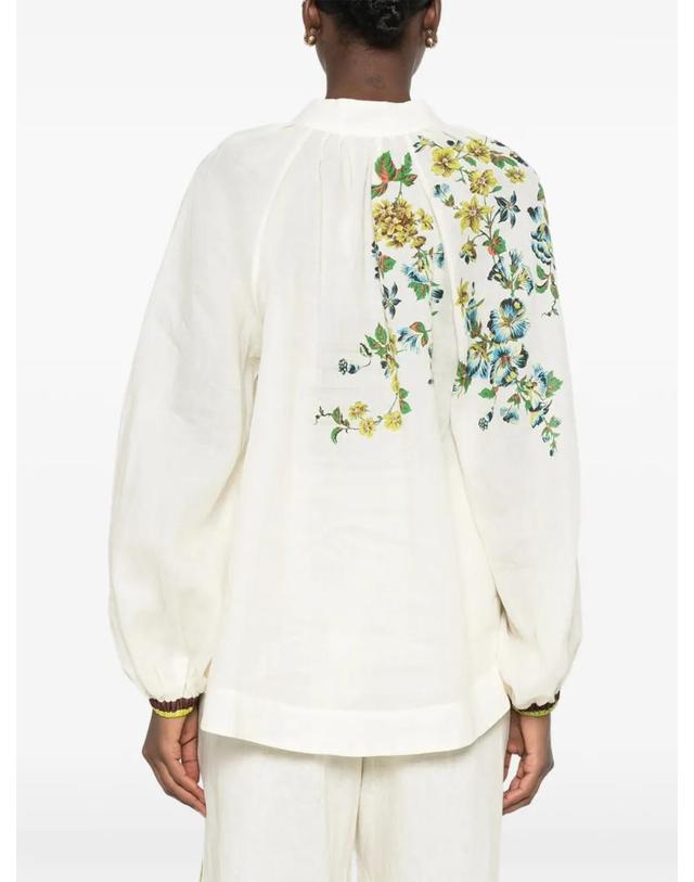 알레메 [해외직구] 26 FW ALEMAIS Phyllis floral print blouse 7311T TP458325222 착용컷