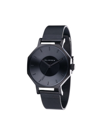 클라쎄14 옥토 다크블랙 여성 메쉬 손목시계 36mm