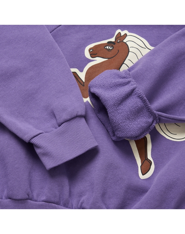 미니로디니 미니로디니 2272015545 (Horses sp sweatshirt) 홀스 아동 맨투맨 착용컷
