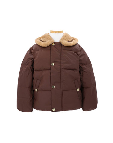 미니로디니 2471013316 (Dog emb puffer jacket) 도그 푸퍼 아동 자켓
