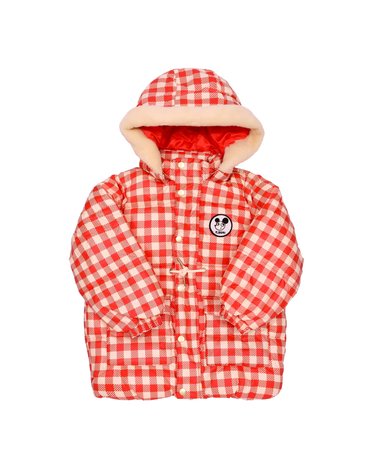 미니로디니 2571011042 (Ritzratz patch gingham aop heavy puffer) 리츠라츠 패치 깅엄 헤비 푸퍼 아동 자켓