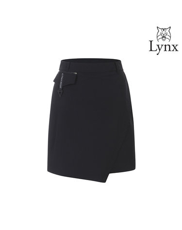 여성 긴기장 랩 큐롯 L21B1PC385_BK