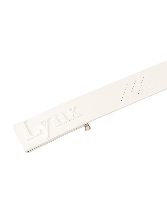 링스 골프 링스 남성 링스 펀칭 디테일 벨트 L11C1BT801_WH 착용컷